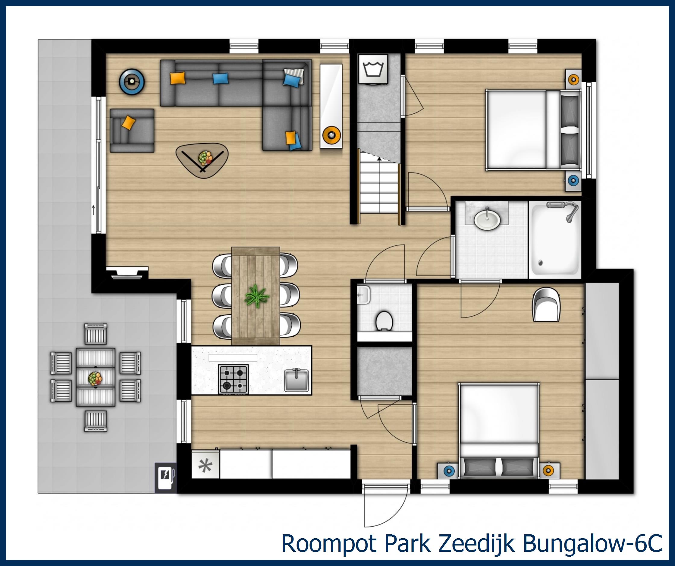 Bungalow 6C at Park Zeedijk