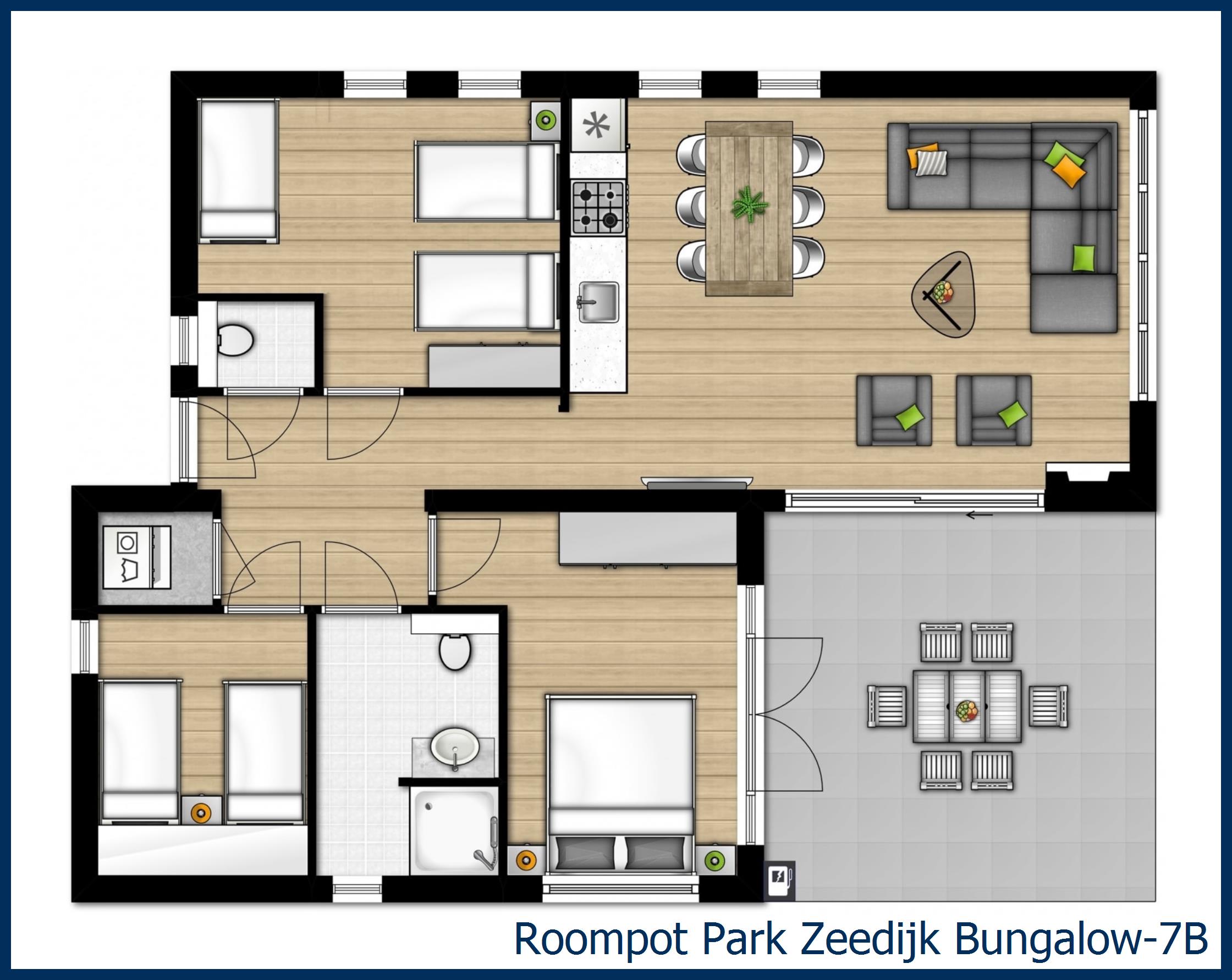 Bungalow 7B at Park Zeedijk