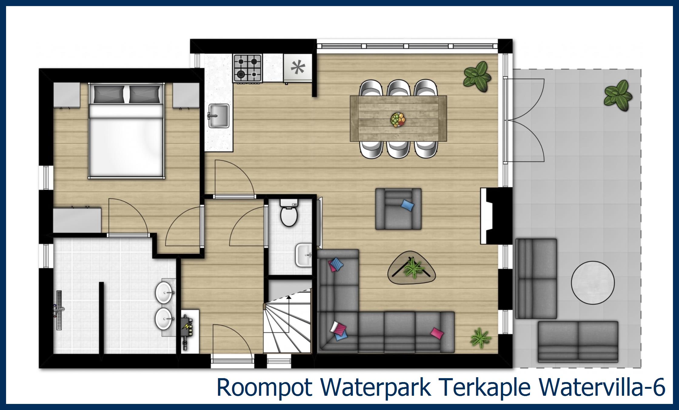 Villa Watervilla-6 at Terkaple